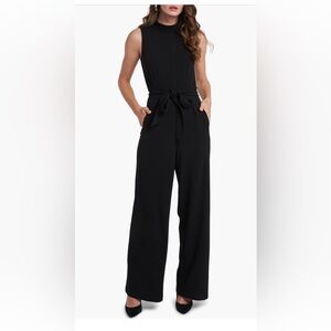 1.State high neck jumpsuit